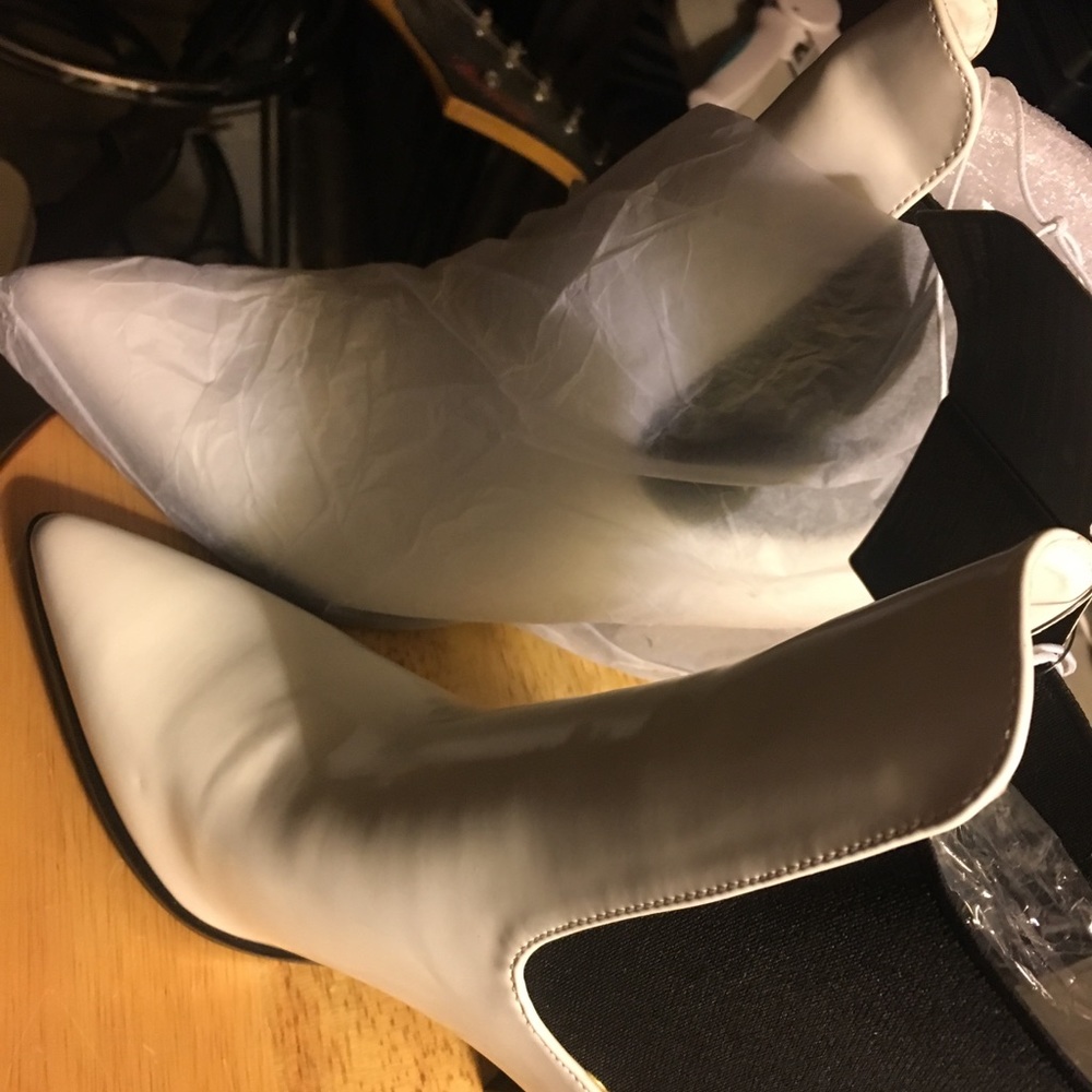 White boots